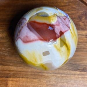 Mookite Jasper Stone Sphere Art Piece